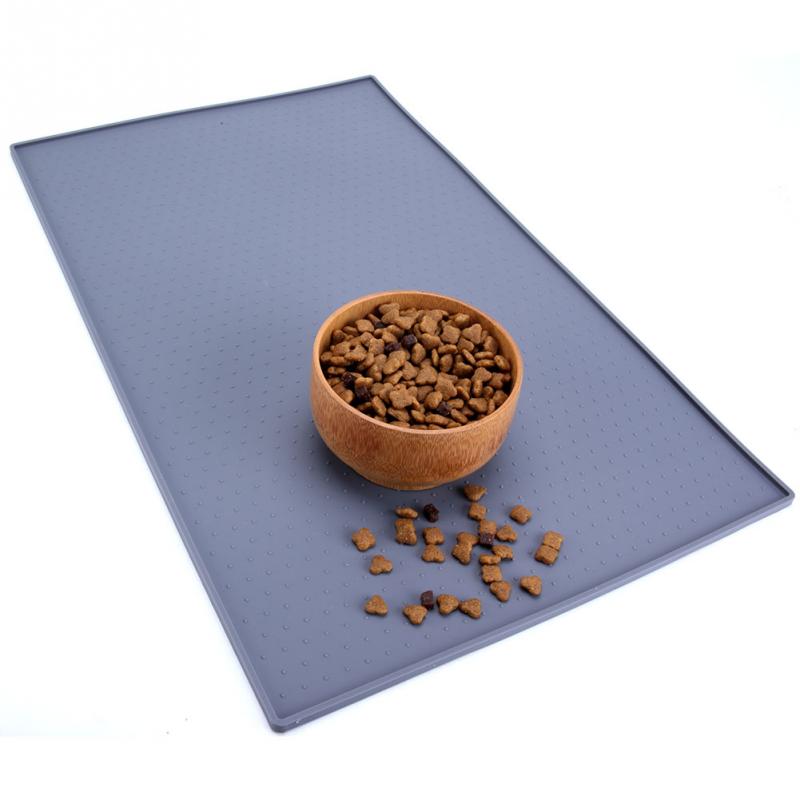 Dog food mat